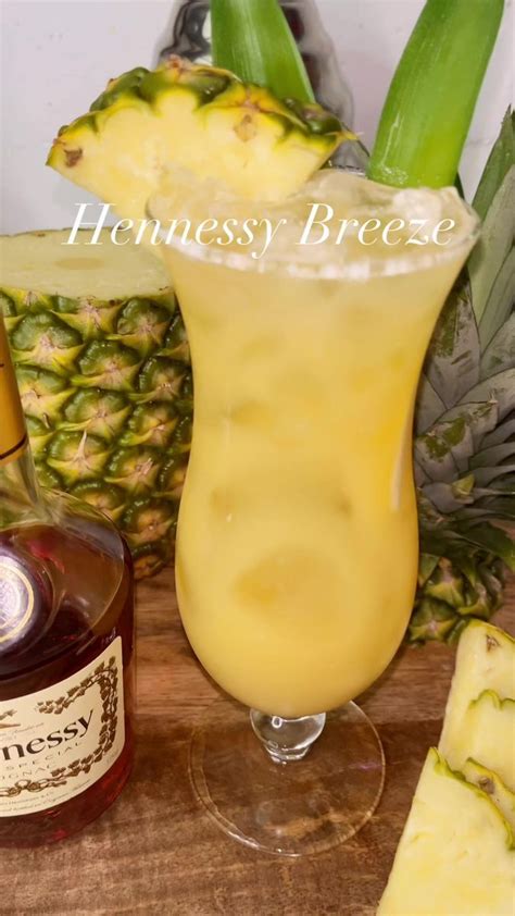 pineapple juice and hennessy|Hennessy 44